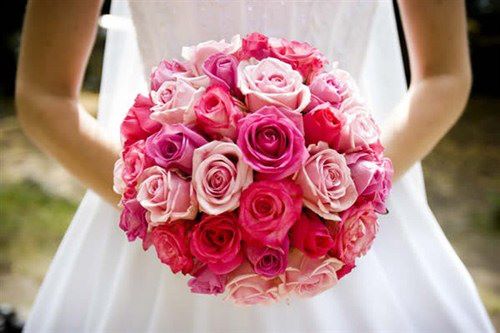 Bouquet de noiva de flores coloridas e diferenciada.