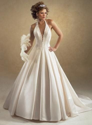 vestido de noiva frente única