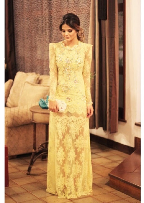vestido amarelo de madrinha de casamento