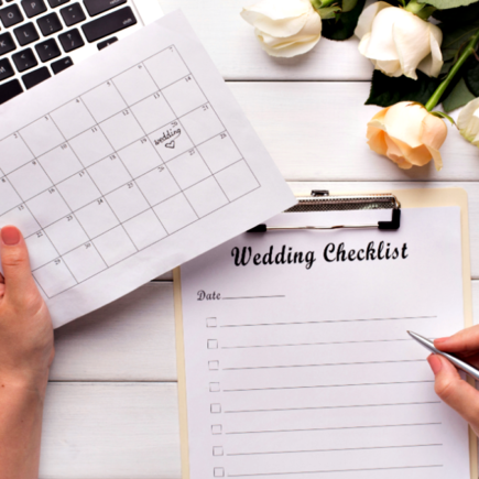 Checklist completo para facilitar a organização do casamento